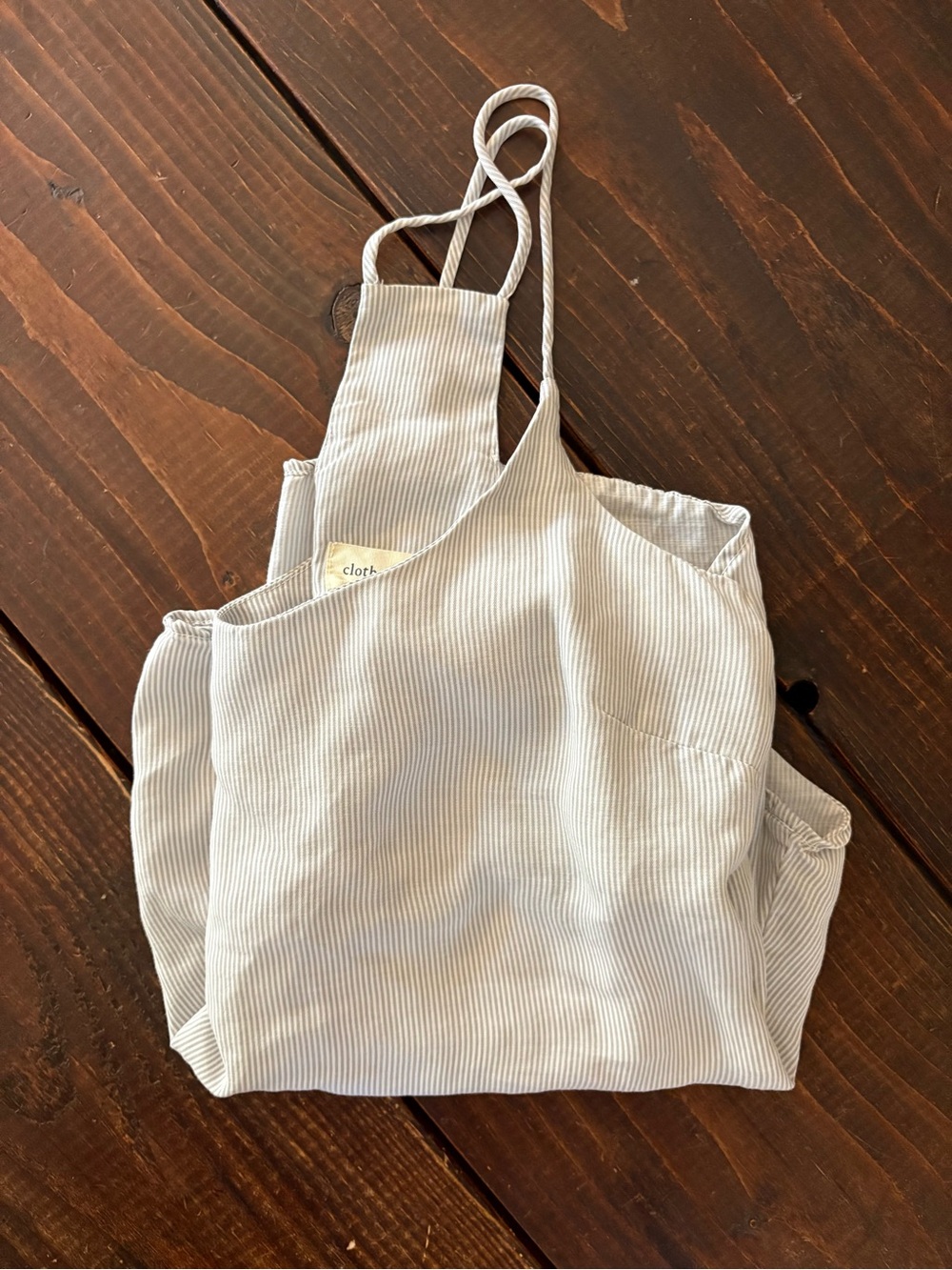 cloth & stone Thin-Strap Ribbed Camisole - Light Gray